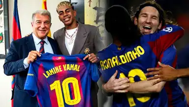 Barcelona'nın Yeni 10 Numarası: Lamine Yamal!
