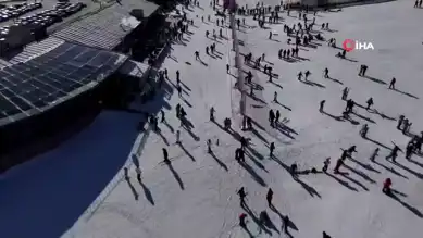 Erciyes'te Sömestir Yoğunluğu: 250 Bin Ziyaretçi!