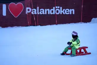 Palandöken'de Kayak Heyecanı! Hafta İçi de Yoğunluk