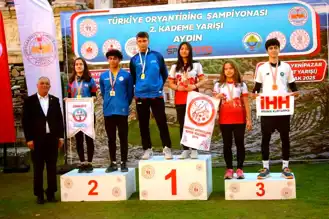 Aydın'da Oryantiring Şampiyonası