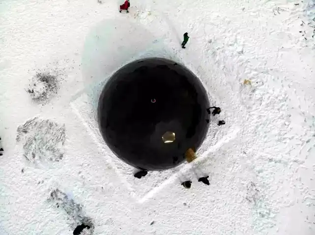 Kars'ta Buz Üzerinde Kar's Küre Deneyimi!