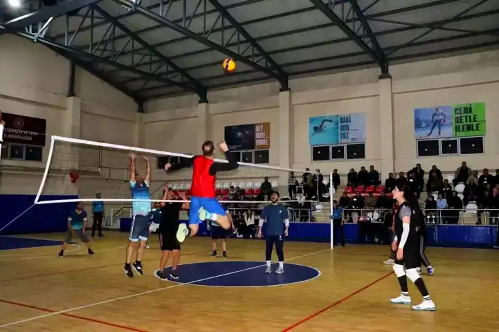 Korkut'ta Voleybol Turnuvası Sonuçlandı